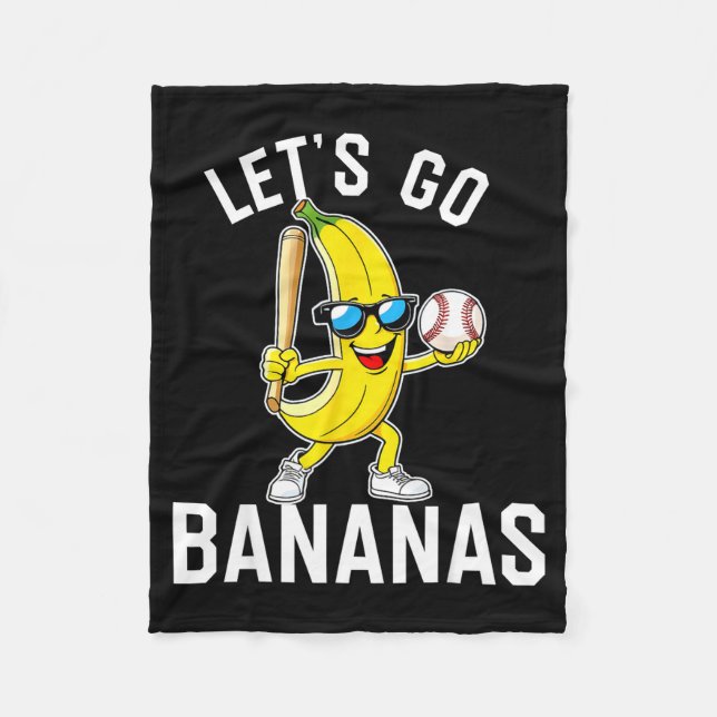 Couverture Polaire Allons banane  (Devant)