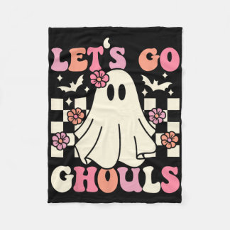 Couverture Polaire Allons Gouls Halloween Ghost Costume Retro Groo