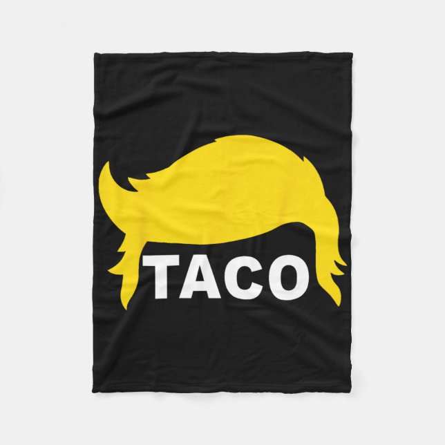 Couverture Polaire Allons Taco Funny Taco Cheveux (Devant)