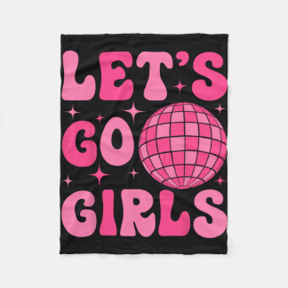 Couverture Polaire Allons-y Équipe de mariées filles Disco Super Bach