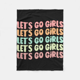 Couverture Polaire Allons-y les filles Femmes Enterrement de vie de j