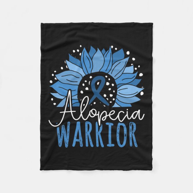 Couverture Polaire Alopecia Warrior1 (Devant)