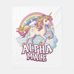 Couverture Polaire Alpha Homme Unicorne