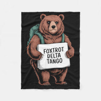 Couverture Polaire Alt National Park Résiste Au Service Ours Foxtrots