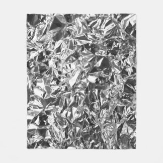 Couverture Polaire Aluminium Foil Design couleur argent