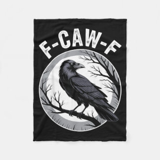 Couverture Polaire Amant corbeau F Caw F Fcawf Fawk drôle corbeau noi