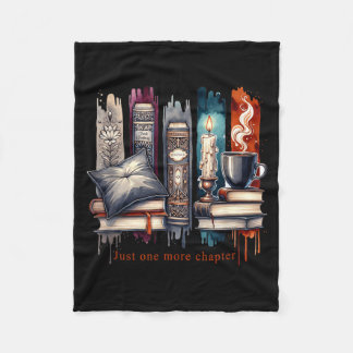 Couverture Polaire Amateur de livres, juste un chapitre de plus Cadea