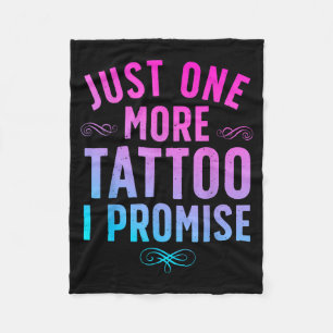 Couverture Polaire Amateur de tatouage Art pour hommes femmes Artiste