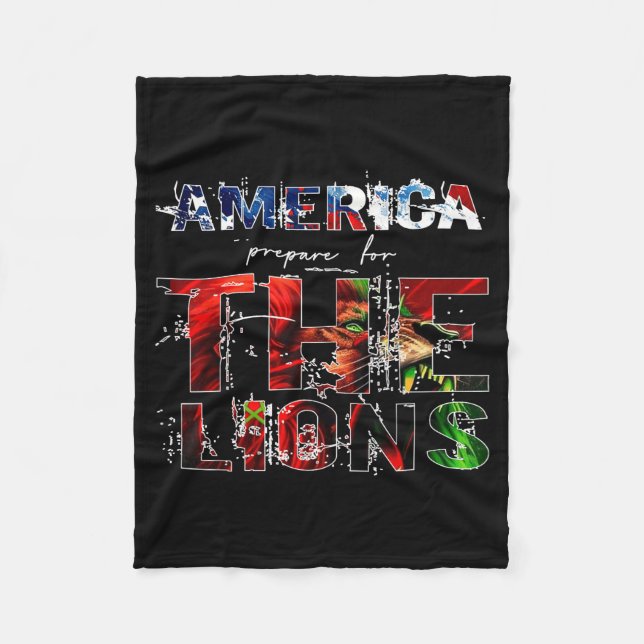 Couverture Polaire America Prepare For Morocco In The Word Cup 2026  (Devant)