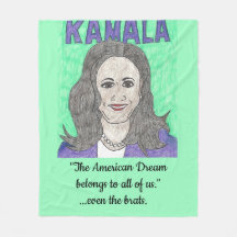 American Dream, même pour les petits. Kamala Blank