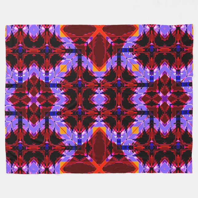 Couverture Polaire Amérindien moderne 1 (Devant (Horizontal))