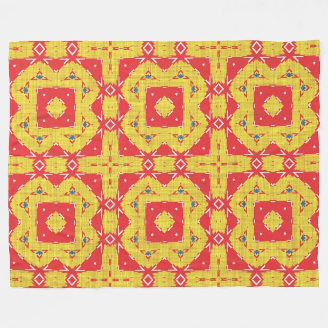 Couverture Polaire Amérindien moderne 8 (Devant (Horizontal))