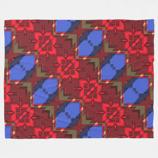 Couverture Polaire Amérindiens d'aujourd'hui 34 (Devant (Horizontal))