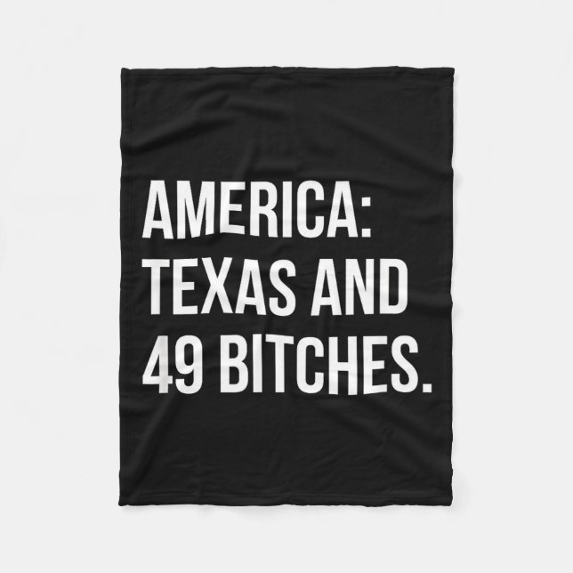 Couverture Polaire Amérique Texas Et 49 Es  (Devant)