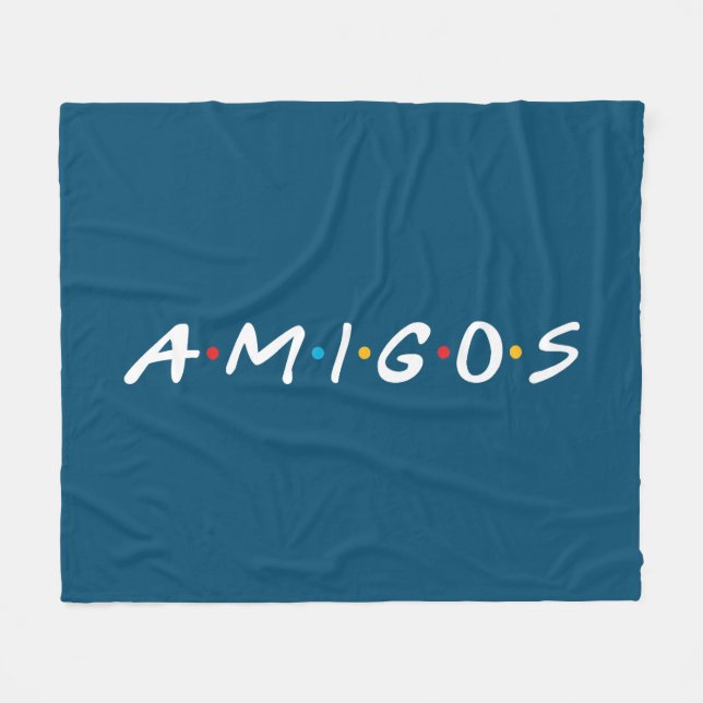 Couverture Polaire Amis (Devant (Horizontal))