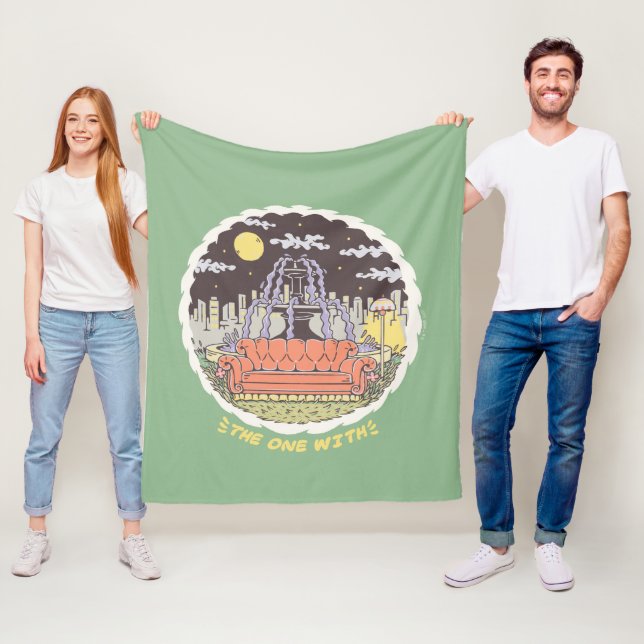 Couverture Polaire AMIS™ | Fontaine de dessin (En situation)