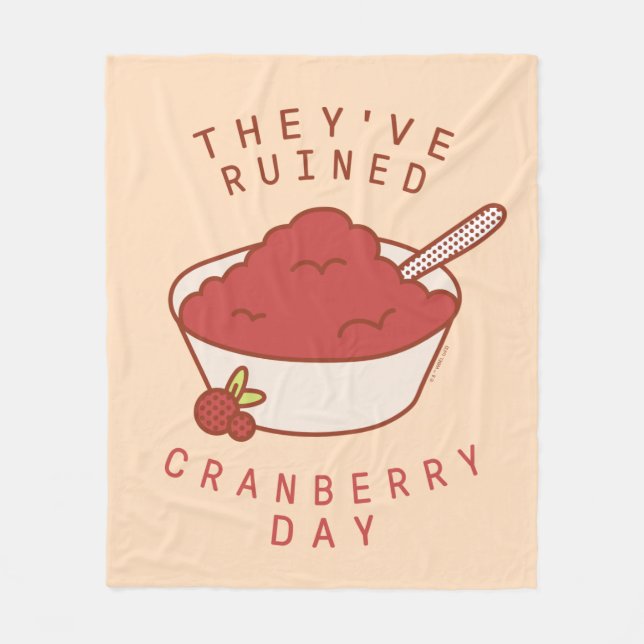 Couverture Polaire AMIS™ | Ils ont ruiné Cranberry Day (Devant)