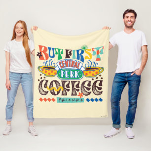 Couverture Polaire AMIS™ Mais Premier café Vibrant Graphisme