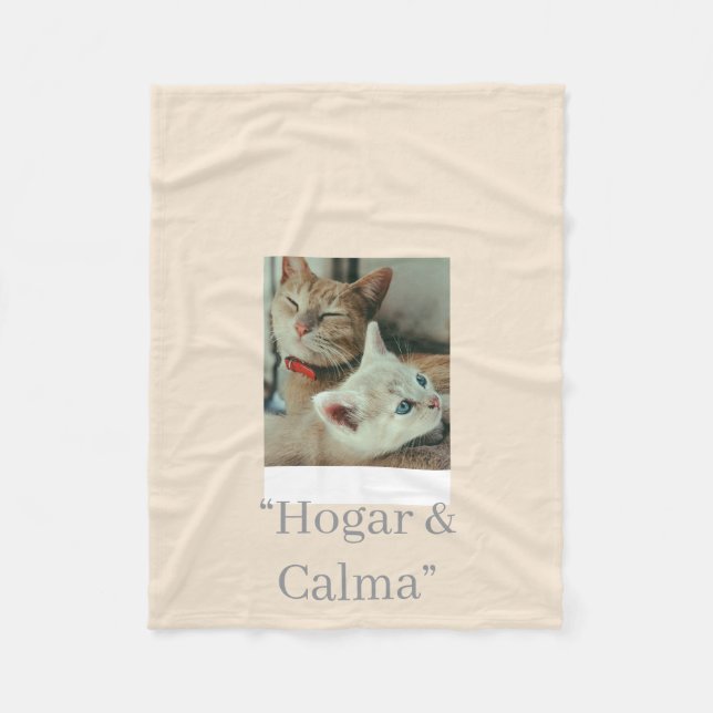 Couverture Polaire 👉 Amor calentito (Devant)