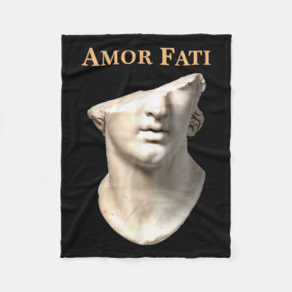 Couverture Polaire Amor Fati stoïcisme Citation Epictetus Cadeaux Sto
