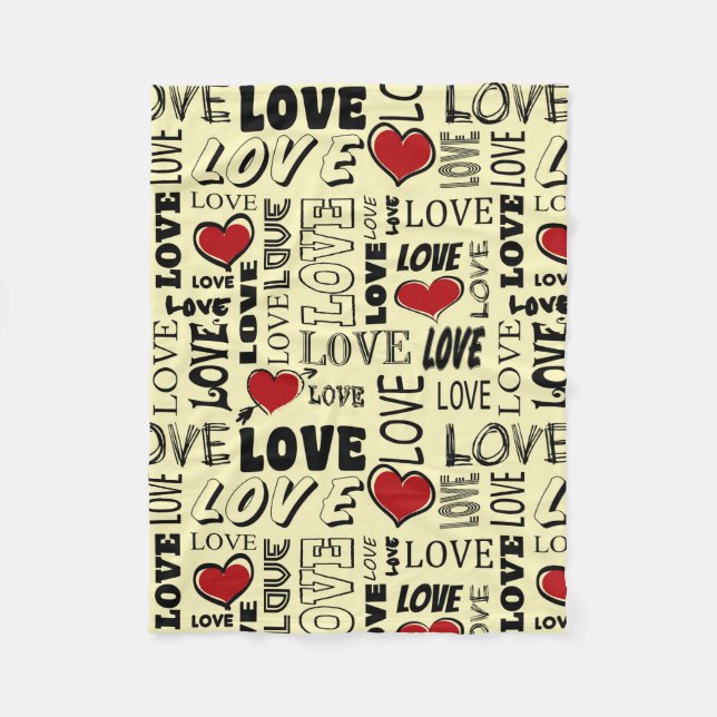 Couverture Polaire Amour (Devant)