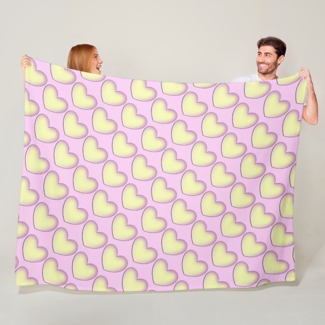 Couverture Polaire Amour amoureux (En situation)