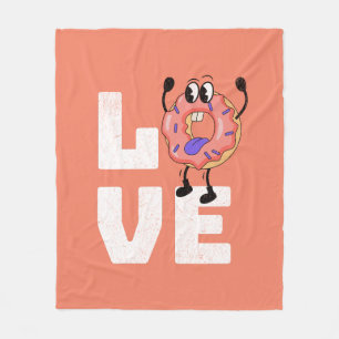 Couverture Polaire Amour de Donut