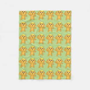 Couverture Polaire Amour de singe