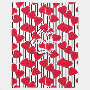 Couverture Polaire Amour, mariage, Saint Valentin