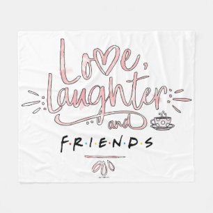 Couverture Polaire Amour, rire et FRIENDS™