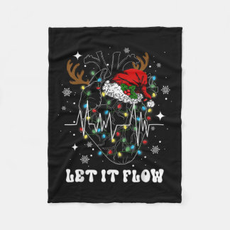Couverture Polaire Amusant Laisser Flow Anatomie Coeur Cardiaque Infi