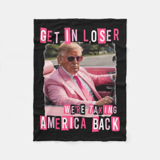 Couverture Polaire Amusant Se Faire Perdre Nous Reprenons L'Amérique 