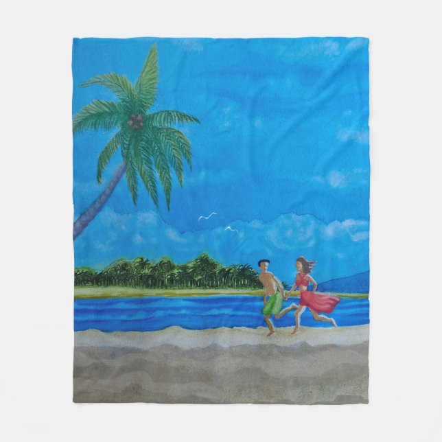 Couverture Polaire Amusement au Sun Run (Devant)