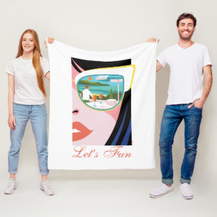 Couverture Polaire Amusons-nous - Le Lotus Blanc