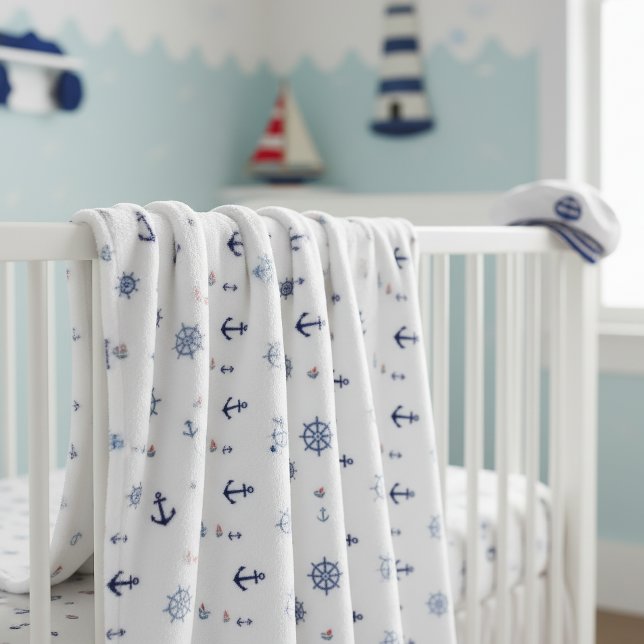 Couverture Polaire Anchors & Helms Nautical Kids ID1256 (Créateur téléchargé)