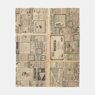 Couverture Polaire Ancien journal : arrière - plan de papier vintage.