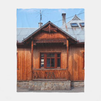 Couverture Polaire Ancien logement de maison traditionnelle en bois,