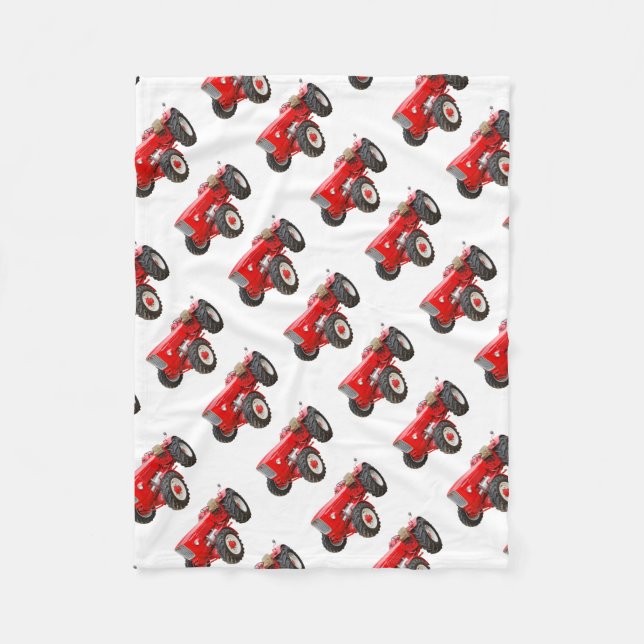 Couverture Polaire Ancien tracteur Güdner G 75 AS (Devant)