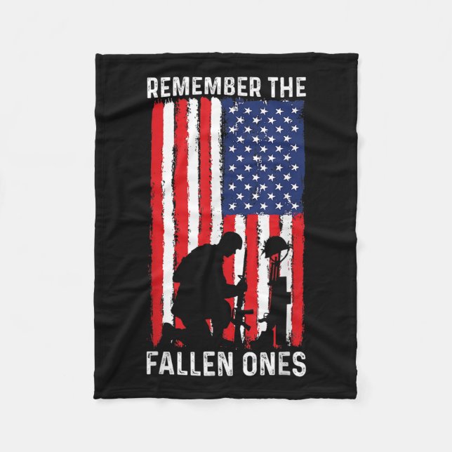 Couverture Polaire Anciens Combattants Jour Les Vétérans Patriotiques (Devant)