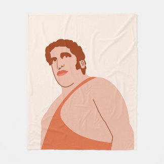 Couverture Polaire Andre the Giant