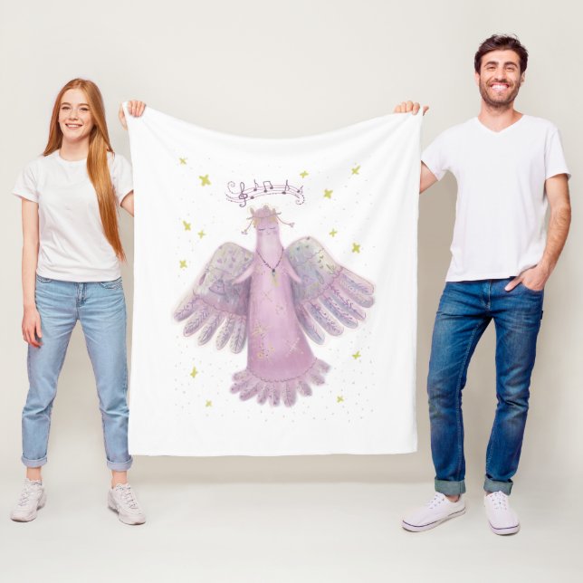 Couverture Polaire Angel Valentine (En situation)