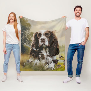 Couverture Polaire Anglais Springer Spaniel
