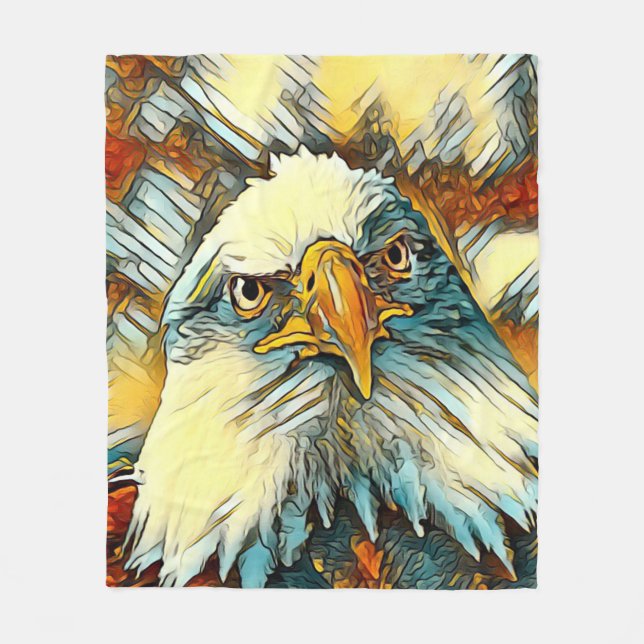 Couverture Polaire AnimalArt_Bird_004 (Devant)