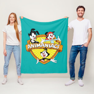 Couverture Polaire Animaniacs   Warner Brothers & Sister WB Shield