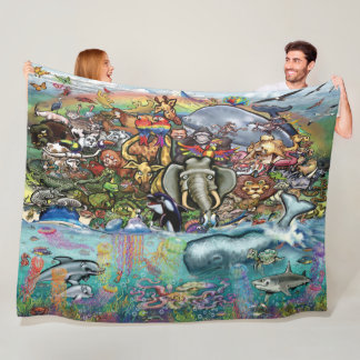 Couverture Polaire Animaux