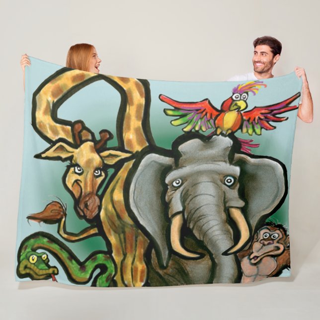 Couverture Polaire Animaux (En situation)