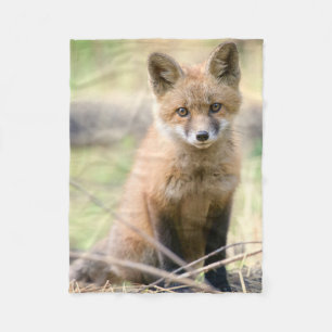 Couverture Polaire Animaux de bébés cutest Baby Fox