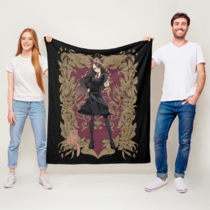 Couverture Polaire Anime Hermione Granger Cadre Orné