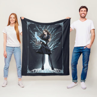Couverture Polaire Anime le Patronus de loutre d'Hermione Granger