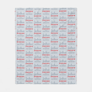 Couverture Polaire Anneau de porteur de cœurs pour cortège de mariage